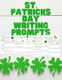 St. Patrick's Day Writing Prompts Packet - Extra writing p