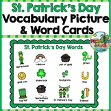 St. Patrick's Day Words- Writing Center Vocabulary Picture