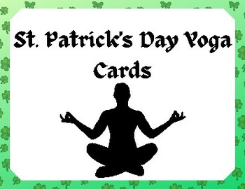 1 Funny St. Patrick's Day Card - Irish Yoga C1634SPG