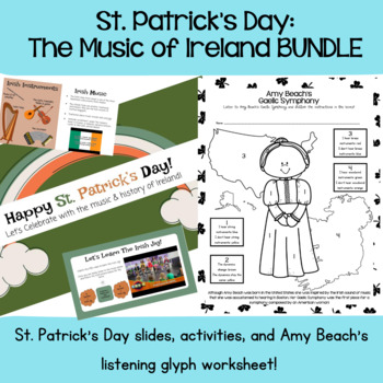 Preview of St. Patrick's Day and Irish Music BUNDLE