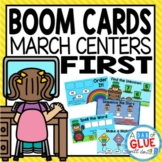 St. Patrick's Day and March Boom Cards for First Grade