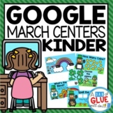 St. Patrick's Day and March Google Slides for Kindergarten