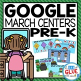St. Patrick's Day and March Google Slides for Pre-K