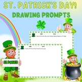 St. Patrick's Day drawing prompts | March arts | March Act