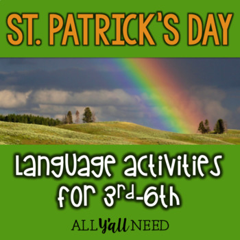 Preview of St. Patrick's Day for Speech & Language Therapy - Upper Elementary
