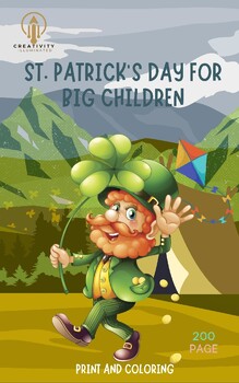 Preview of St. Patrick's Day for big children | Print and coloring