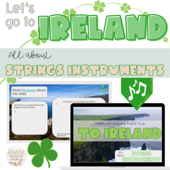 Preview of St. Patrick's Day in Ireland Virtual Field Trip - Strings Orchestra Family
