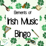 St. Patrick's Day in Music: Irish Music Bingo
