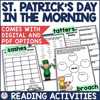 Preview of St. Patrick's Day in the Morning by Eve Bunting Activities
