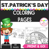 St. Patrick's Day l Coloring Pages l Print & Go