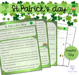 St. Patrick's Day reading comprehension