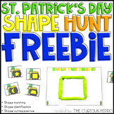 St. Patrick's Day shapes preschool FREEBIE!