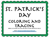 St. Patrick's Day...tracing, coloring, and cutting