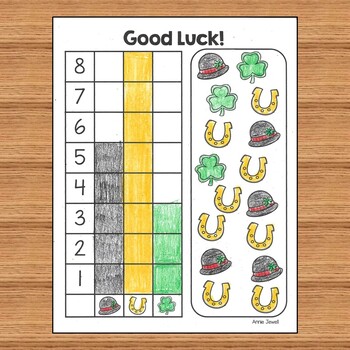 Preview of St. Patrick's Kindergarten Math Activities and Worksheets for the Common Core