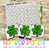 St. Patrick's March Number Bonds - 2 Sets - Sums to 10 and