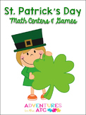 St. Patrick's Math Centers and Games