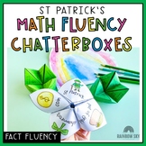 St Patrick's Math chatterboxes | March Math centers | 1st 