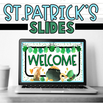 Preview of St. Patrick's Morning/Daily Work  Google Slides and PPT