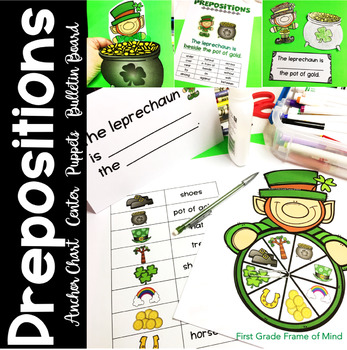 Preview of St. Patrick's Day Prepositions Activities