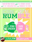 Easter RUMBLE! Info Passages Questions Text-Based WRITING 