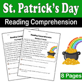 St. Patrick’s Reading Comprehension | Rainbow | St. Patric