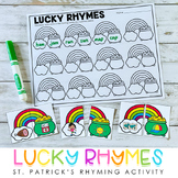 St. Patrick's Rhyming Words Picture Match - Matching CVC R