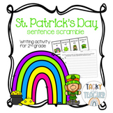St. Patrick's Sentence Writing Activity | Writing Practice