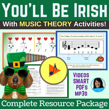 Preview of St. Patrick's Day Program Song with Backing Track (Ukulele, Orff, Boomwhackers)