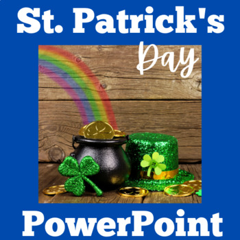 Preview of ST. PATRICK'S DAY PowerPoint Activity Kindergarten 1st 2nd 3rd SAINT PATRICK