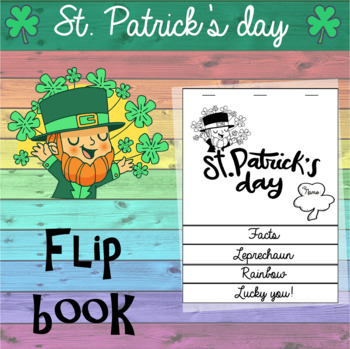 Preview of St. PATRICK'S DAY ACTIVITY - Flip Book