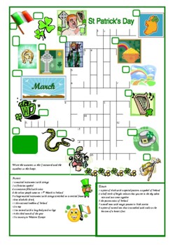 Preview of St. Patrick's day crosswords
