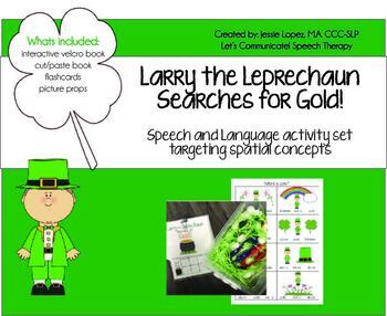 St. Patrick's themed spatial concepts with book | TPT