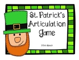 St Patrick's Articulation Game