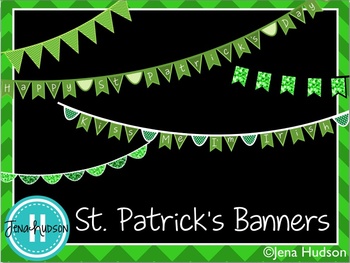 Preview of St. Patrick's Bunting Banners