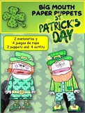 St. Patricks Big Mouth Paper Puppets