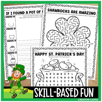 St. Patrick's Day by Creation Castle | Teachers Pay Teachers