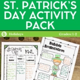 St. Patrick's Day Activities and Printables grades 1-2 | D
