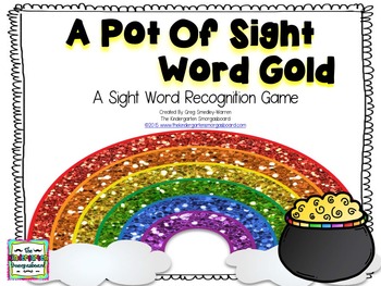 Preview of St. Patrick's Day Sight Words Game