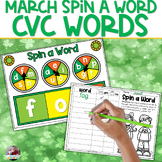 St Patrick's Day Activities | CVC Words