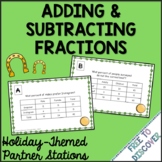 St. Patricks Day Activity Adding and Subtracting Fractions 