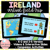 St Patricks Day Activity Ireland Virtual Field Trip