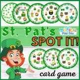 St Patricks Day Activity SPOT IT Matching Card Game