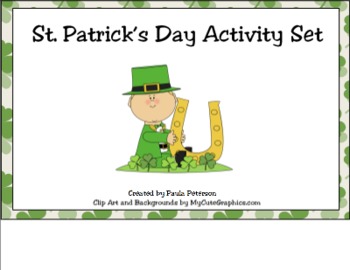 Preview of St. Patrick's Day Activity Set for Smart Board