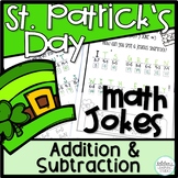 St Patricks Day Addition and Subtraction Math Worksheets a
