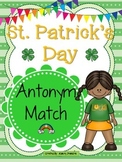 St. Patrick's Day Antonym Match