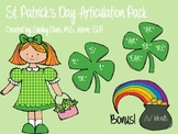 St. Patrick's Day Articulation Pack /S,R,L/- Speech Therapy