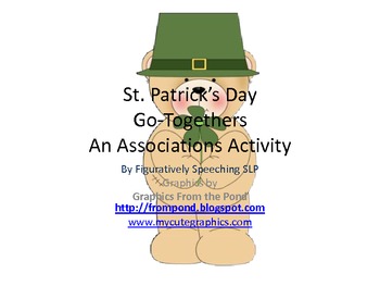 Preview of St. Patrick's Day Associations and Analogies