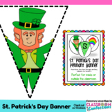 St. Patrick's Day Banner : Classroom Decor : Bulletin Boar