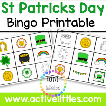Preview of St. Patricks Day Bingo Printable
