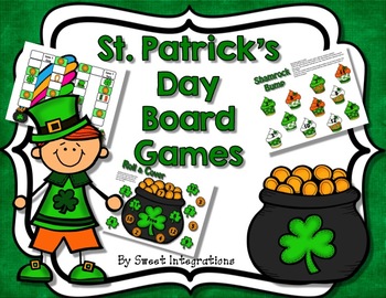 Preview of St. Patricks Day Board Games